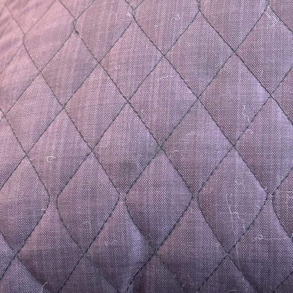 CROSCILL 16" SQUARE PURPLE AMETHYST QUILTED THROW PILLOW - Picture 4 of 9